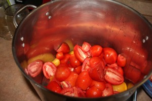 Step By Step Makin Tomato Sauce